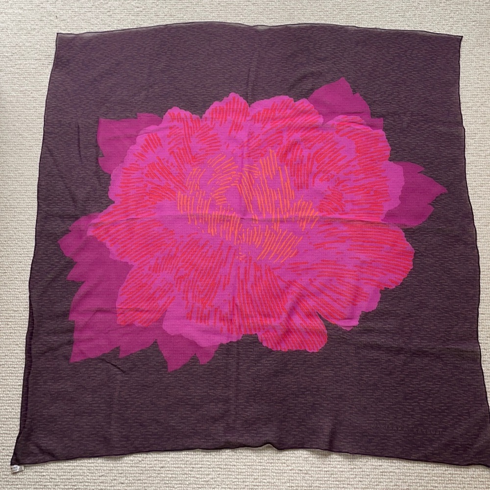 Marimekko Silk Scarf Katsuji Wakisaka